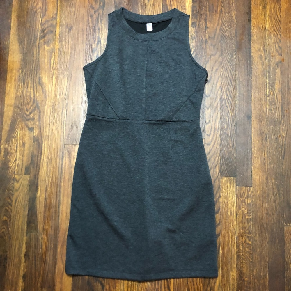 Old Navy Grey Sleeveless Dress